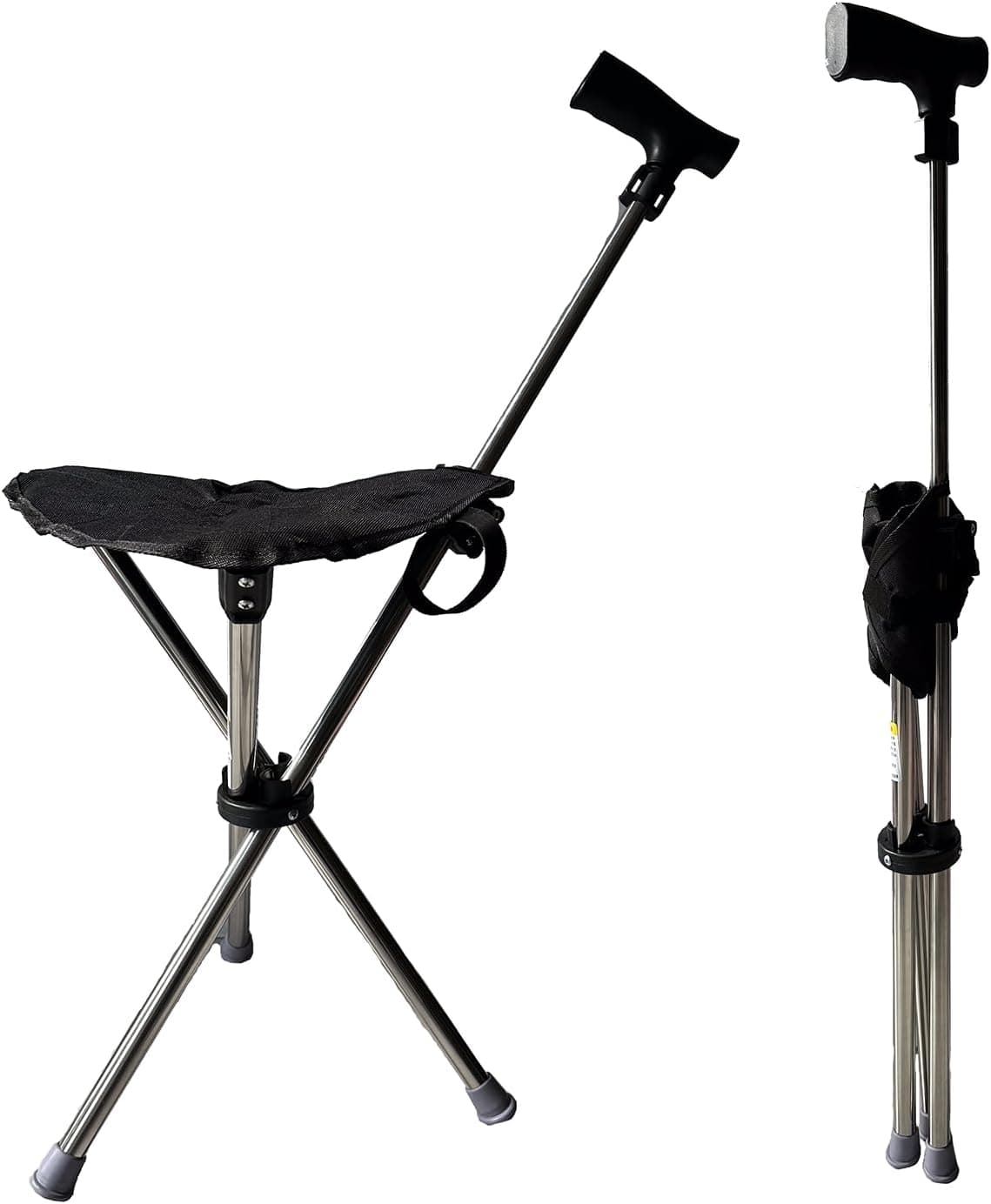 Cane With Seat-Portable Stool Chair